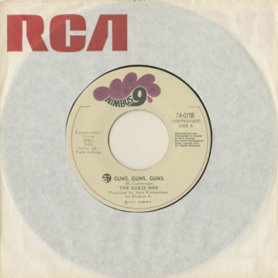 Guns Guns Guns / Heaven Only Moved Once (1972)