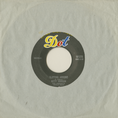 Slipping Around / One Has My Heart The Other Has My Name