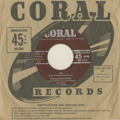 He / If You Believe Me