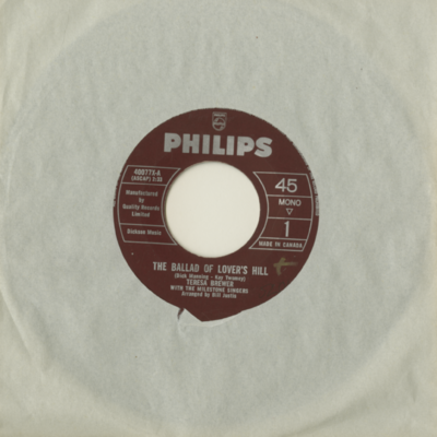 The Ballad Of Lover's Hill / Not Like A Sister