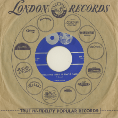 Greetings This Is Uncle Sam / Take A Chance (1962)