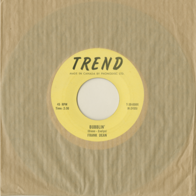 Bubblin / Going Down To My Girls House Tonight (1958)