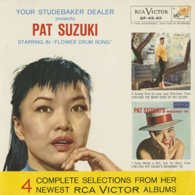 Your Studebaker Dealer Presents Pat Suzuki Starring In Flower Drum Song