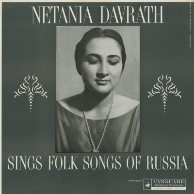 Netania Davrath Sings Folk Songs Of Russia (1959)