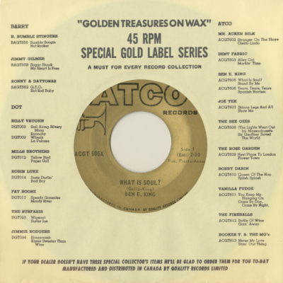 What Is Soul? / Stand By Me