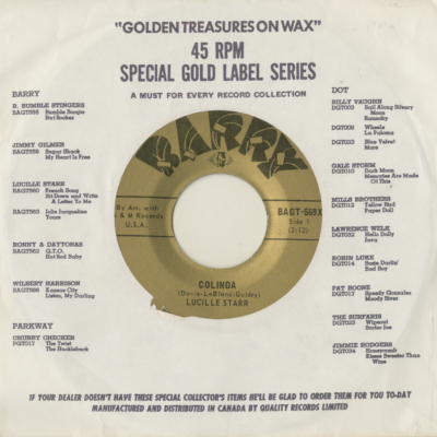 Colinda / Crazy Arms (1966)