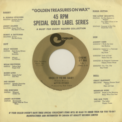 Sock It To Me Baby / Little Latin Lupe Lu