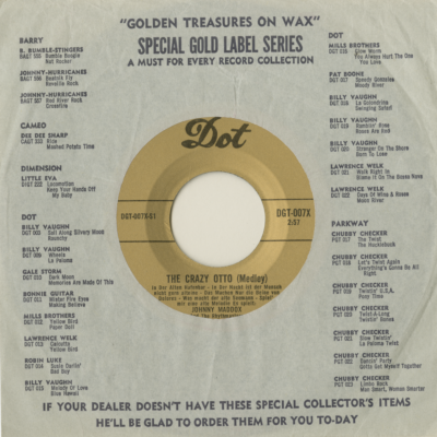 The Crazy Otto Medley / Eight Beat Boogie