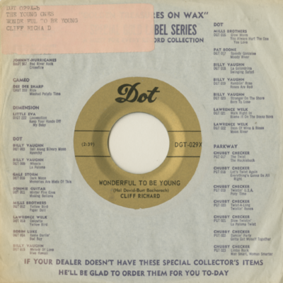 Wonderful To Be Young / The Young Ones