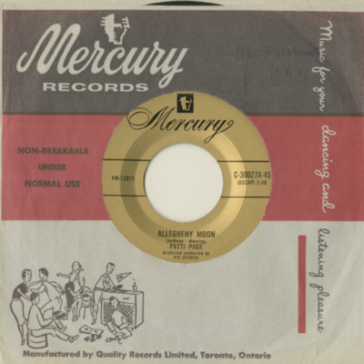 Allegheny Moon / Once In A While