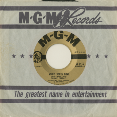 Who's Sorry Now / You're Gonna Miss Me