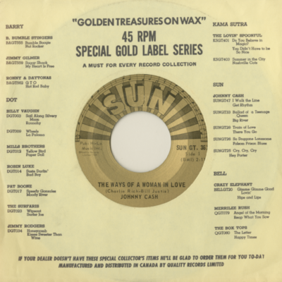 The Ways Of A Woman In Love / You're The Nearset Thing To Heaven (1969)