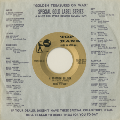 A Scottish Soldier / The Muckin' O' Geordie's Byre (1963)