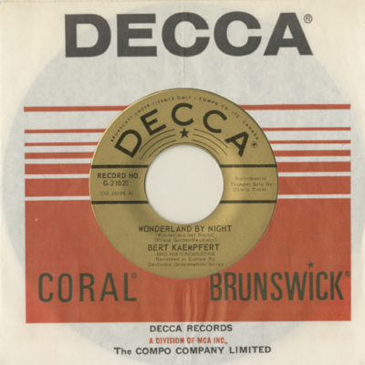 Wonderland By Night / Afrikaan Beat