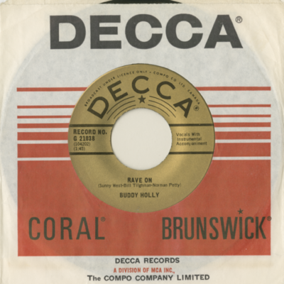 Rave On / Raining In My Heart