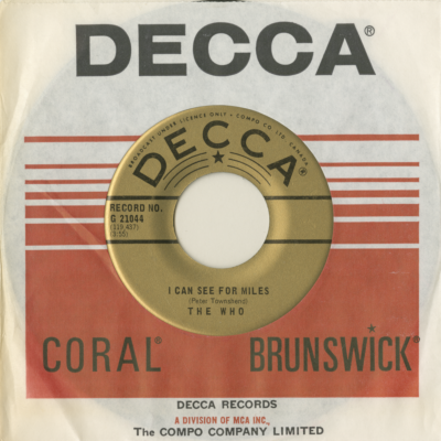 I Can See For Miles / I Can't Explain