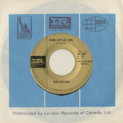 Poor Little Fool / Lonesome Town