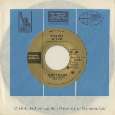 Poor Side Of Town / I Washed My Hands In Muddy Water