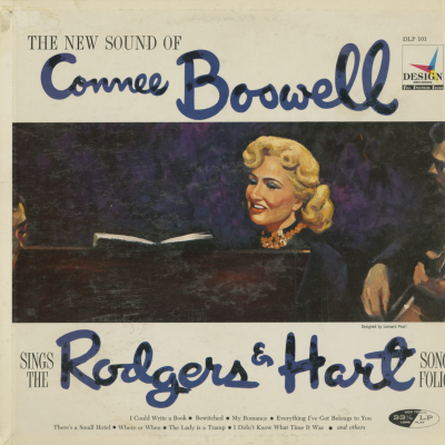 The New Sound Of Connee Boswell Sings The Rodgers & hart Song Folio