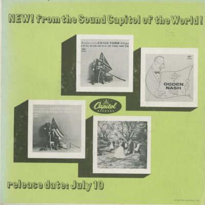 New From The Sound Capitol Of The World