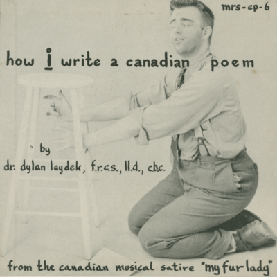 How I Write A Canadian Poem