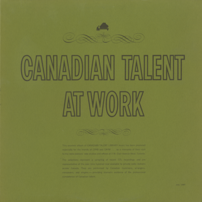 Canadian Talent At Work (1965)