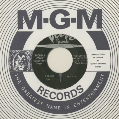 Trouble Comin Every Day / Who Are The Brain Police