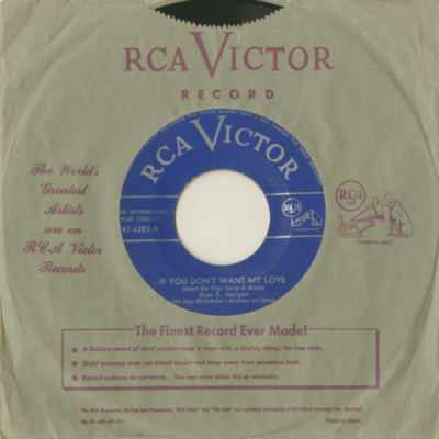 If You Don't Want My Love / Pepper-Hot Baby (1955)