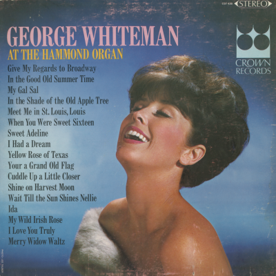 George Whiteman At The Hammond Organ