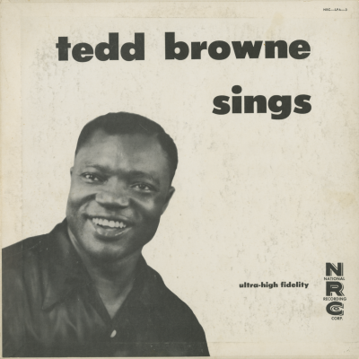 Tedd Browne Sings