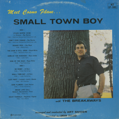 Meet Cosmo Filane Small Town Boy