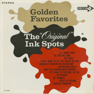 Golden Favorites The Original Ink Spots