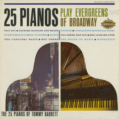 25 Pianos Play Evergreens Of Broadway