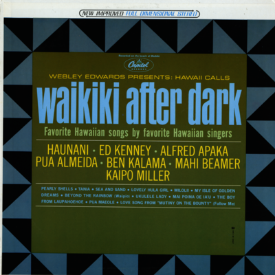 Waikiki After Dark Favorite Hawaiian Songs By Favorite Hawaiian Singers