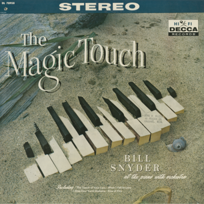 The Magic Touch Bill Snyder At The Piano With Orchestra