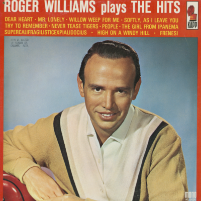 Roger Williams Plays The Hits