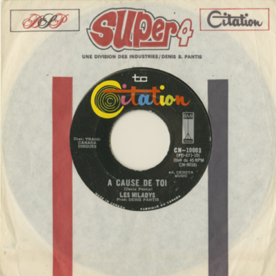 A Cause De Toi / Une Vie D'Amour