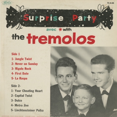 Suprise Party Avec With The Tremolos (1963)