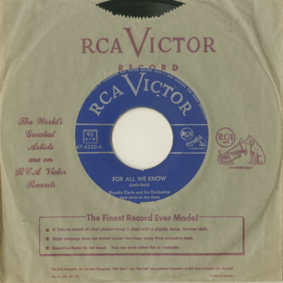 For All We Know / Just A Moment More (1952)