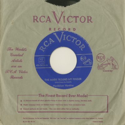 The Mark 'Round My Finger / A Heap Of Lovin (1953)