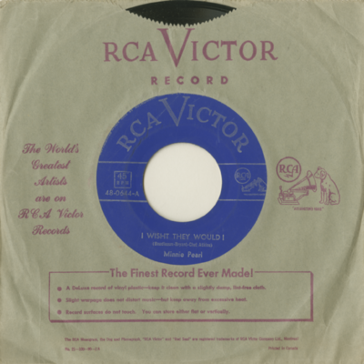 I Wisht They Would I / Man (1954)