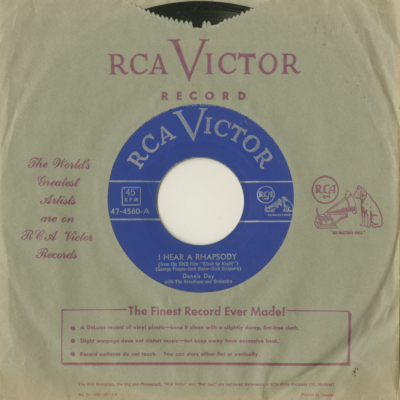 I Hear A Rhapsody / Mistakes (1952)