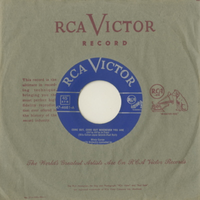 Come Out Come Out Wherever You Are / Ho-Ho (1952)