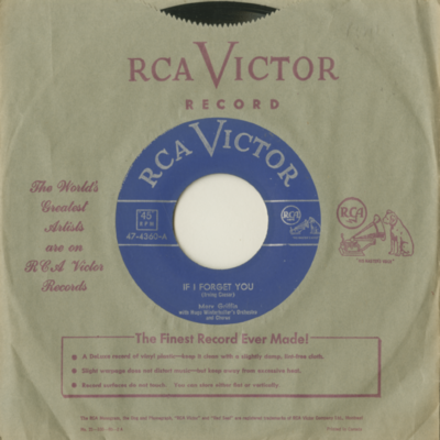 If I Forget You / Eternally (1952)