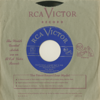 That's What A Rainy Day Is For / Look Out I'm Romantic (1954)