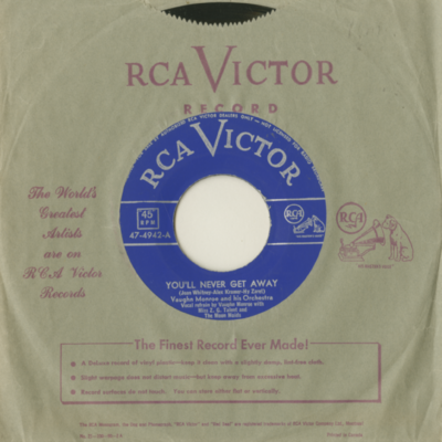 You'll Never Get Away / A Man's Best Friend Is His Horse (1952)