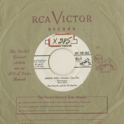 Mama Ines - Mambo Cha Cha / Moritat Bye-Yon Rhythm