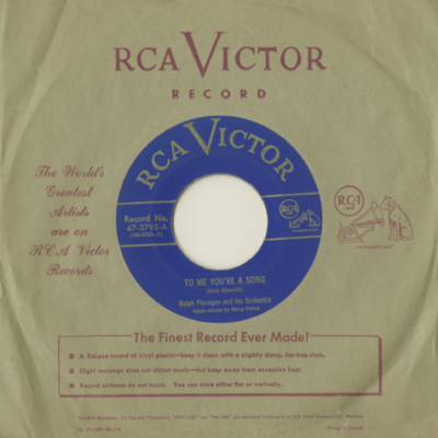 To Me You're A Song / What Where And When (1950)