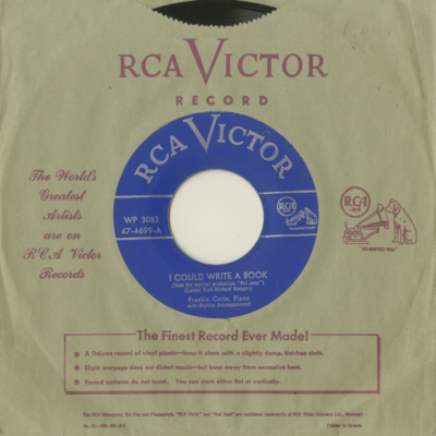 I Could Write A Book / Love Is Sweeping The Country (1952)