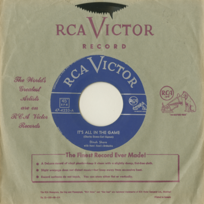 It's All In The Game / Stay Awhile (1951)